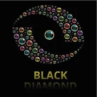 Black diamond beauty center icon