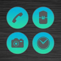 Dusky Blue Infinity Icons icon