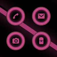 Fractals Pink Icons icon