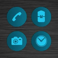 Gems Blue Icons icon