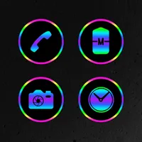 Neon Colors Infinity Icons icon