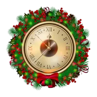 Christmas Clocks Wallpaper icon