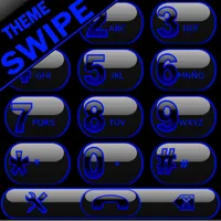 THEME SWIPE DIALER GLOW BLUE icon