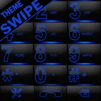 THEME SWIPE DIALER SPETRA BLUE icon