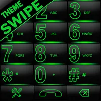 THEME SWIPE DIALER SPETRA GREE icon