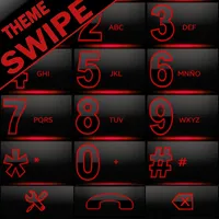 THEME SWIPE DIALER SPETRA RED  icon