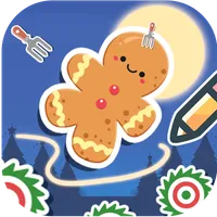 Draw & Save Gingerbread Man icon