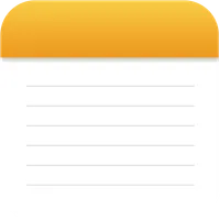 memo pad for writing icon