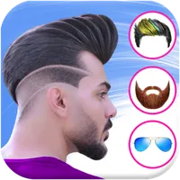 Men Hairstyle Camera icon