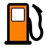 Fuel consumption calculator icon