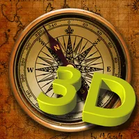 Old Compass 3D icon