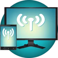 Wireless TV Connector( Screen  icon