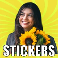 Flores Amarillas Stickers icon