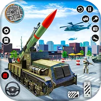 Rocket Attack Missile Truck 3d icon