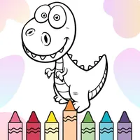 Dinosaur Coloring Pages icon