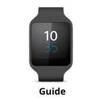 sony smartwatch 3 guide icon