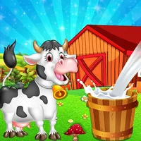 Dairy Farm & Milk Factory icon