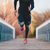 Running to lose weight icon