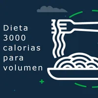 3000 calorie diet gain muscle icon