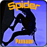 Spider parkour sky icon