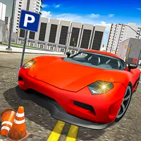 Modern Car Driving School 3D icon