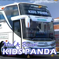 Mod Kids Panda Bus Simulator icon