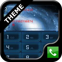 exDialer Blue Galaxy Theme icon