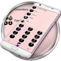 Dialer Theme Ribbon PinkPastel icon