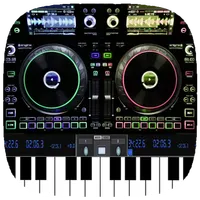 DJ Mixer 3D piano & Pads music icon