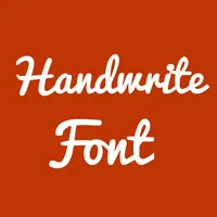 Handwritten Font for Oppo Phon icon