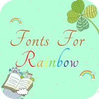 Fonts For Rainbow icon