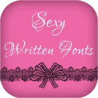 Sexy Written Fonts icon