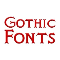 Gothic Fonts Message Maker icon