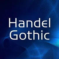 Handel Gothic FlipFont icon