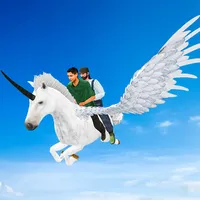 Unicorn Taxi: Flying Horse Sim icon