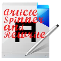 Article Spinner and Rewrite icon