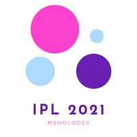IPL 2021 Schedule icon