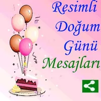 Resimli Doğum Günü Mesajları icon