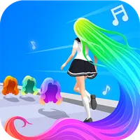 Dancing Hair - Music Race 3D icon