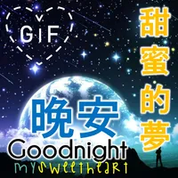 Good Night Gifs in Chinese icon