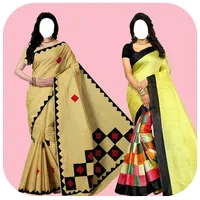Women Cotton Sarees Photo Suit icon