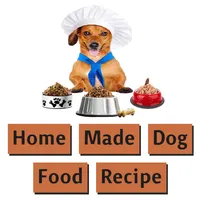 home made dog food recipe icon