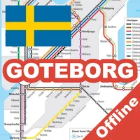 GOTEBORG TRAIN TRAM BUS MAP icon