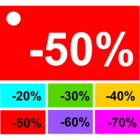 Discounts calculator icon