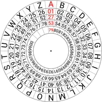 Mexican Army Cipher Disk icon