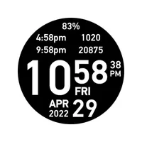 Big Hour Watch Face icon
