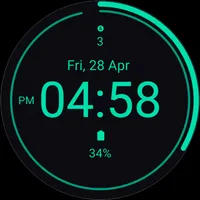Simple Neon Watch Face icon