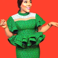 Ankara and Lace Combo Styles icon