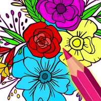 Flowers Color by Number Art icon