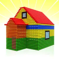 Houses Magnet World 3D : ASMR icon
